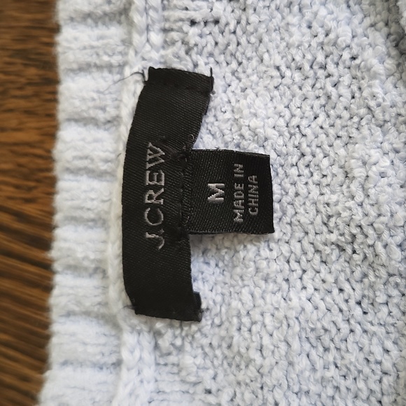 JCrew Re-Imagined Bobble Stitch Ruffle Sleeve Cable Knit Sweater, Grannycore - Picture 8 of 15